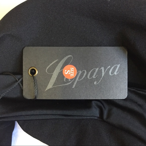 Black One-Piece Swimsuit Crisscross - Picture 7 of 9